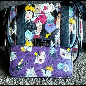 Disney Villains crossbody and wallet
